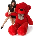 Extra large big Teddy Bear 2.5 Feet red color