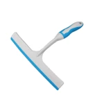 Glass Hand Wiper - White & Blue