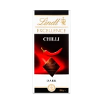 Lindt Excellence Dark Chilli Chocolate Bar 100G