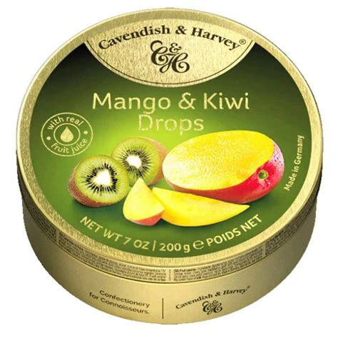 Cavendish and Harvey Mango and Kiwi Drops 200g