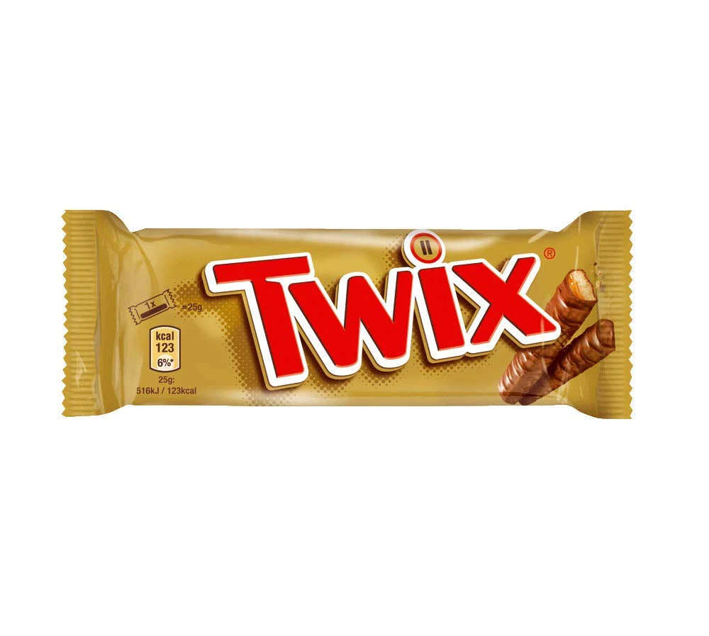 Twix Chocolate Bar 50g