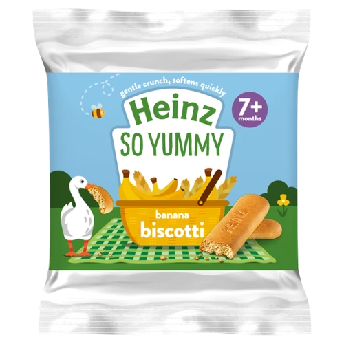 Heinz Banana Biscotti 7+ Month 60g