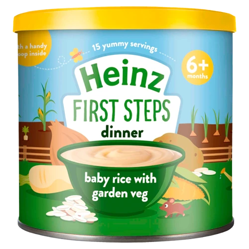 Heinz First Steps Baby Rice with Garden  Road 200g