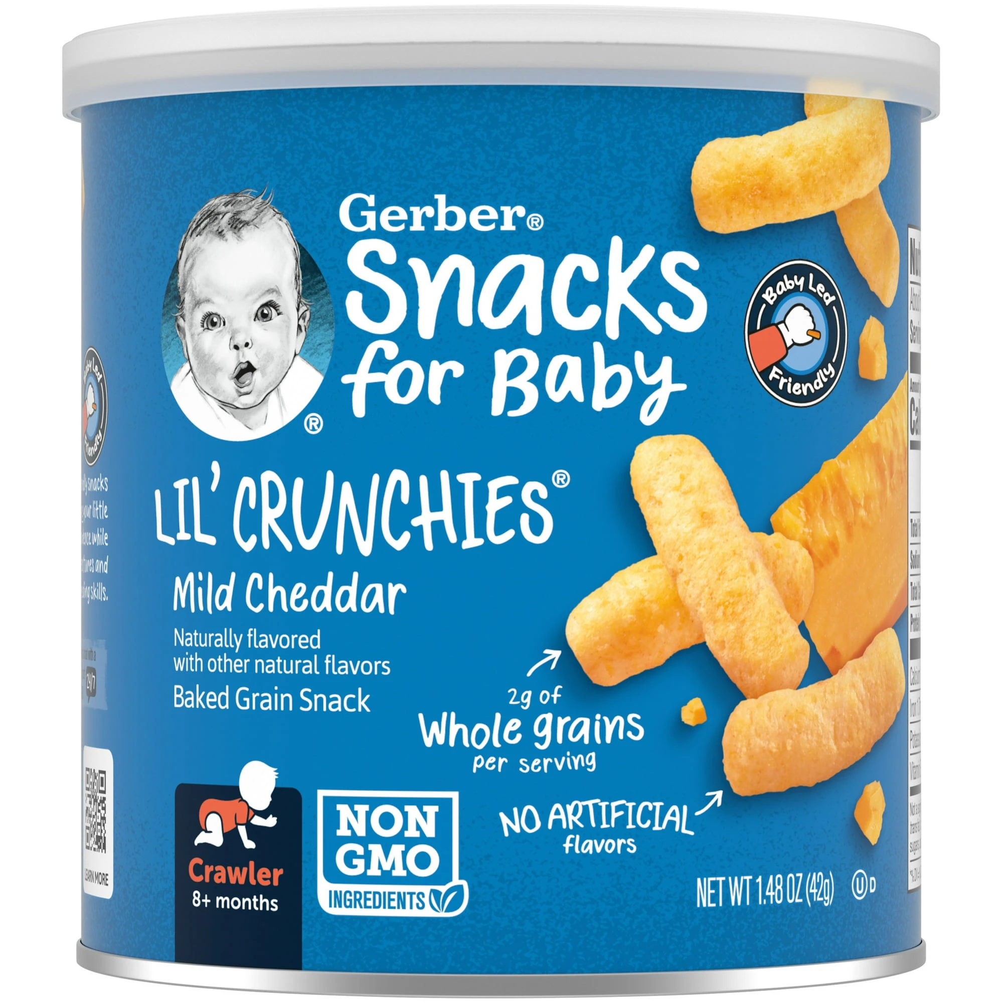 Gerber Lil' Crunchies Mild Cheddar 42g