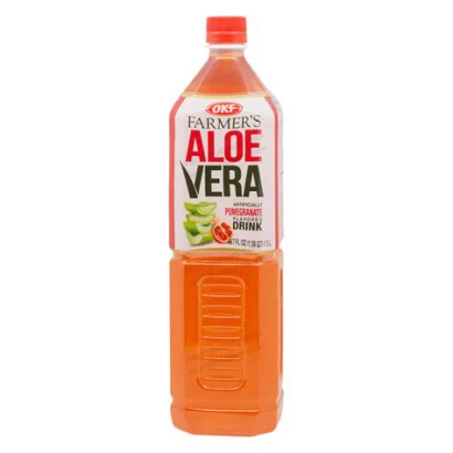 OKF Farmer's Aloe Vera Pomegranate Flavor Drink 1.5L