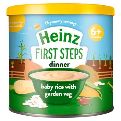 Heinz First Steps Baby Rice with Garden  Road 200g