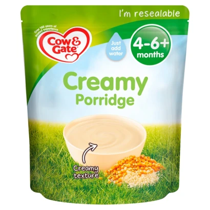 Cow & Gate Creamy Porridge 125g