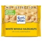 Ritter Sport white whole Hazelnuts  100g