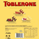 Toblerone Tiny Milk White Dark Mix 280g