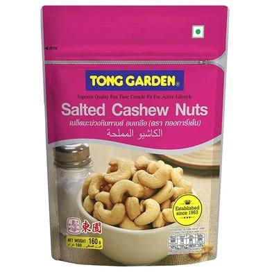 Tong Garden Salted Cashew Nuts  Pouch 160g