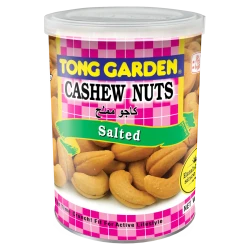 Tong Garden Salted Cashew Nuts Can, 150g