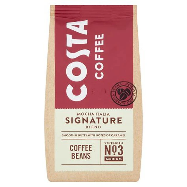 Costa Coffee Mocha Italia Signature Blend Coffee Beans 200g