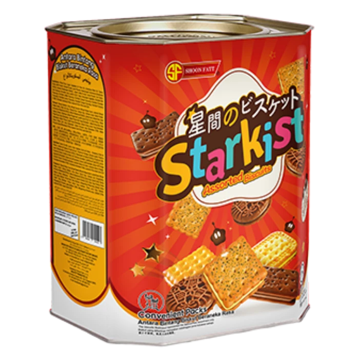 Shoon Fatt Starkist Assorted Biscuits 600g