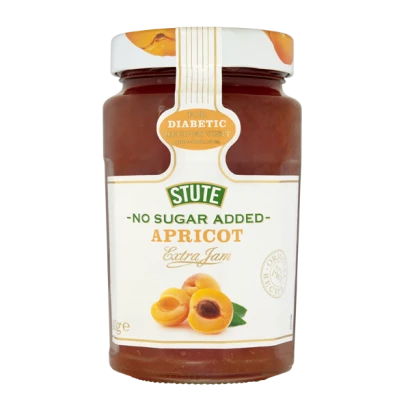 Stute No Sugar Added Apricot Jam 430g