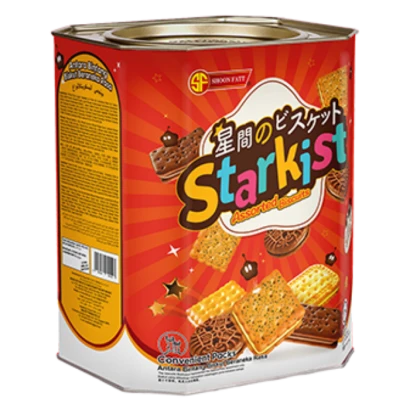 Shoon Fatt Starkist Assorted Biscuits 600g