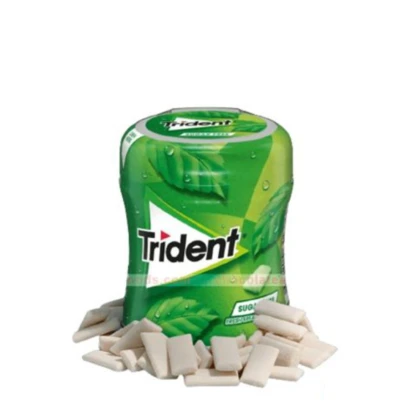 Trident Sugar Free Fresh Spearmint Flavor Gum 82.6g