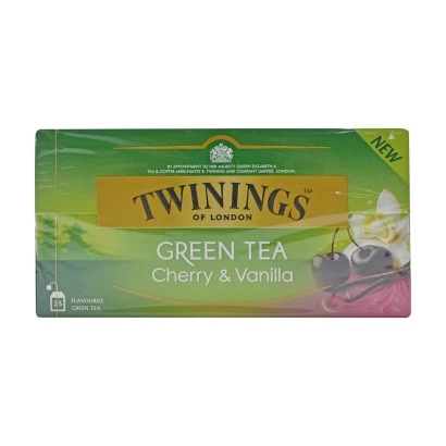 Twinings Green Tea Cherry and Vanilla