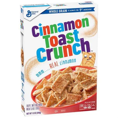 General Mills Cinnamon Toast Crunch Cereal 340g