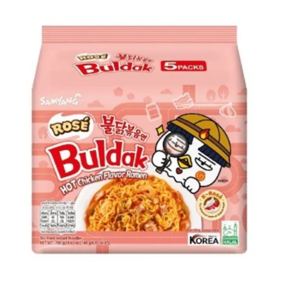 Samyang Rose Buldak Hot Chicken Flavor Ramen 700g