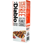 Diablo Sugar Free Chocolate Striped Peanut Cookies 150g