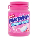 Mentos Bubble Fresh Sugar Free Gum 56g