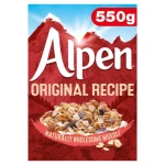 Alpen Original Recipe Naturally Wholesome Muesli 550g