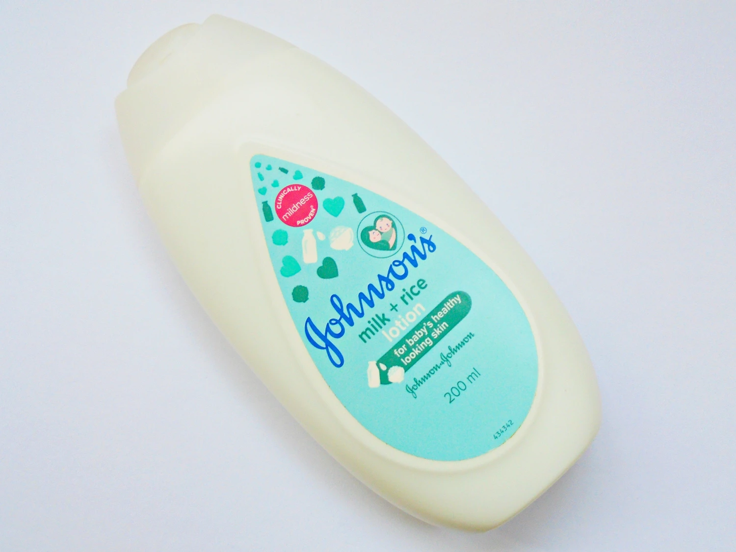 Johnson’s Baby Milk + Rice Lotion