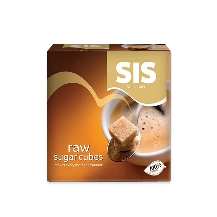 SIS Raw Sugar Cubes 454g