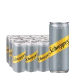 Schweppes Soda Water Can 320ml 12pcs