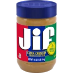 Jif Extra Crunchy Peanut Butter 454g