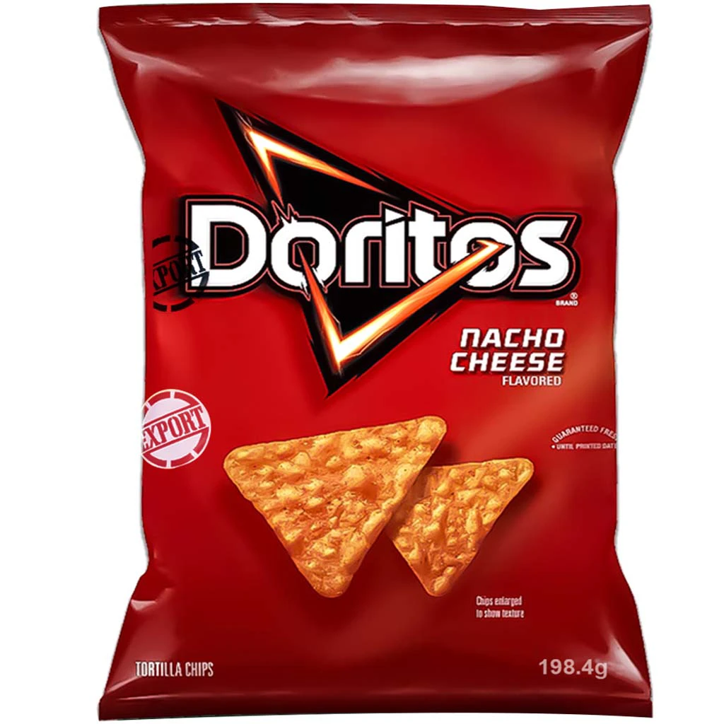 Doritos Nacho Cheese Flavored Tortilla Chips 198.4g