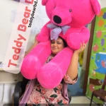 Extra large big Teddy 5 feet dark pink - Price in Bangladesh