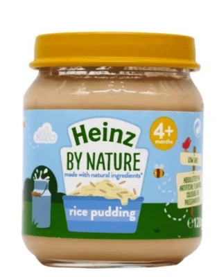 Heinz By Nature Rice pudding From 4+ Months 120g