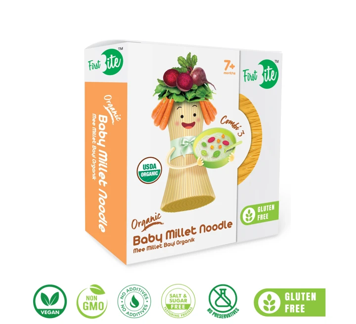 First Bite Organic Baby Rice Noodle