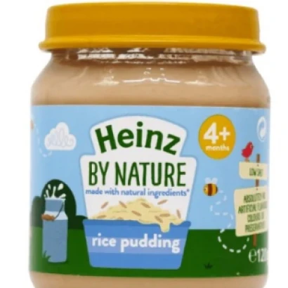 Heinz By Nature Rice pudding From 4+ Months 120g