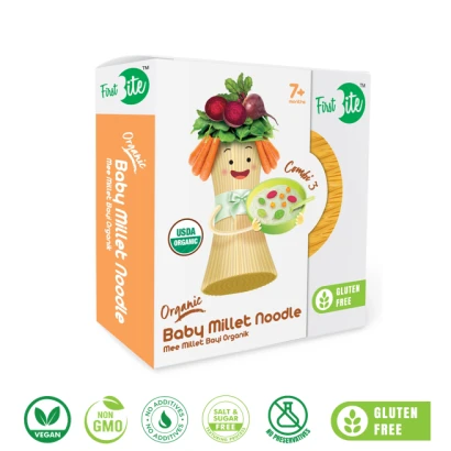 First Bite Organic Baby Rice Noodle