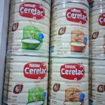 Nestle Cerelac Brown Rice & Milk (From 6 Month) Tin - 350g