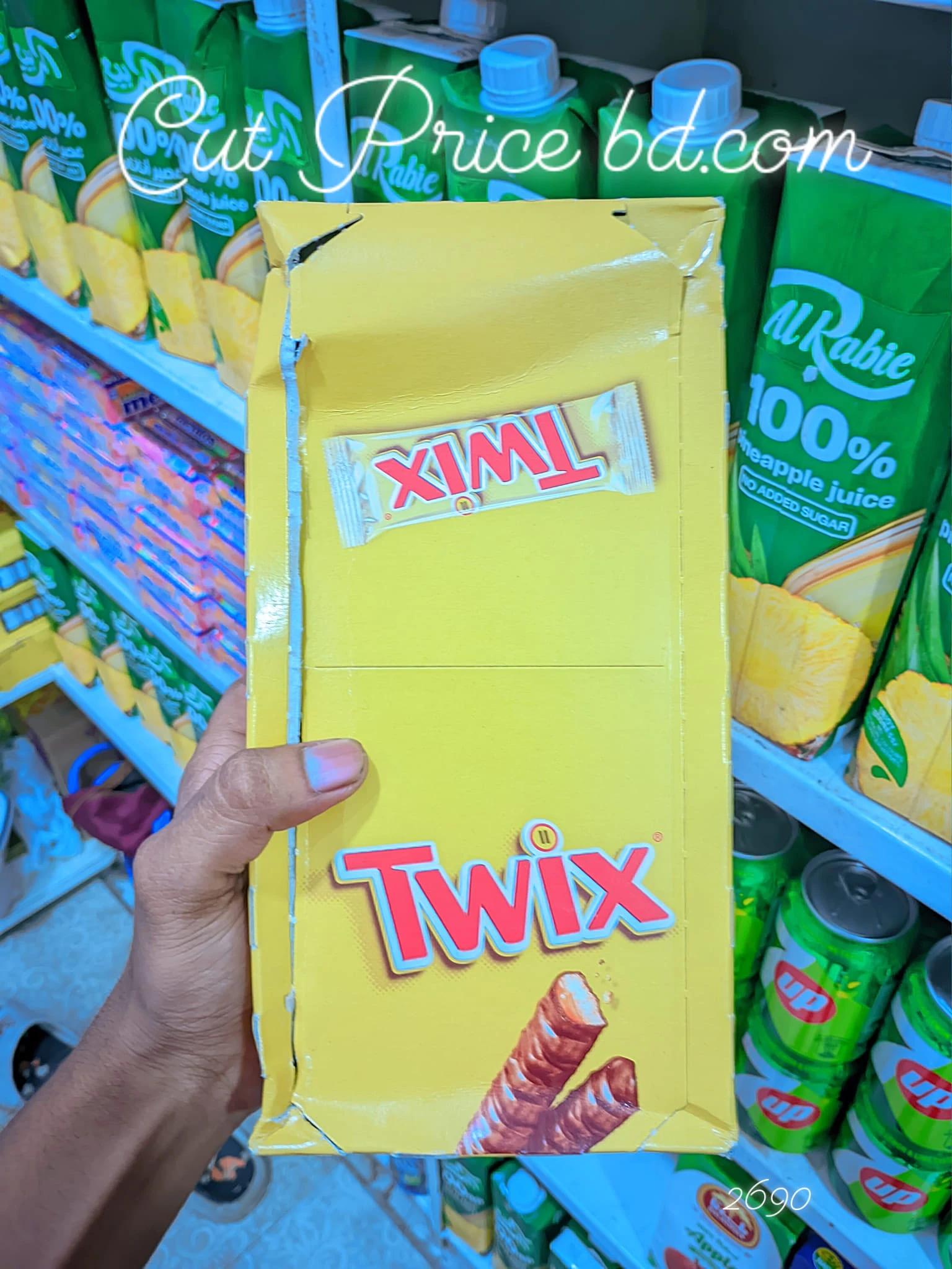 Box of Twix - 2 Finger - 25 x 50g