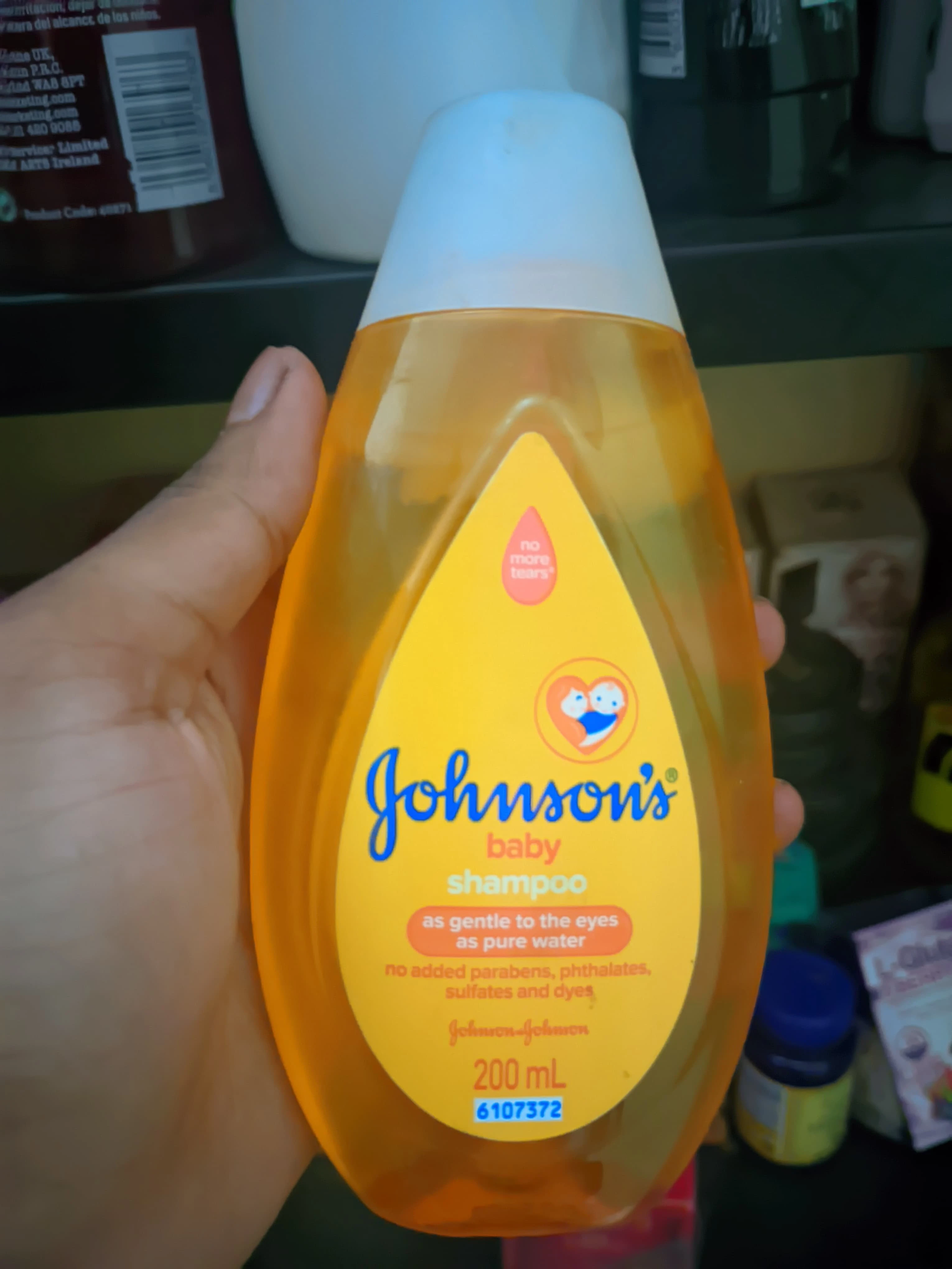 johnson's baby shampoo 200ml