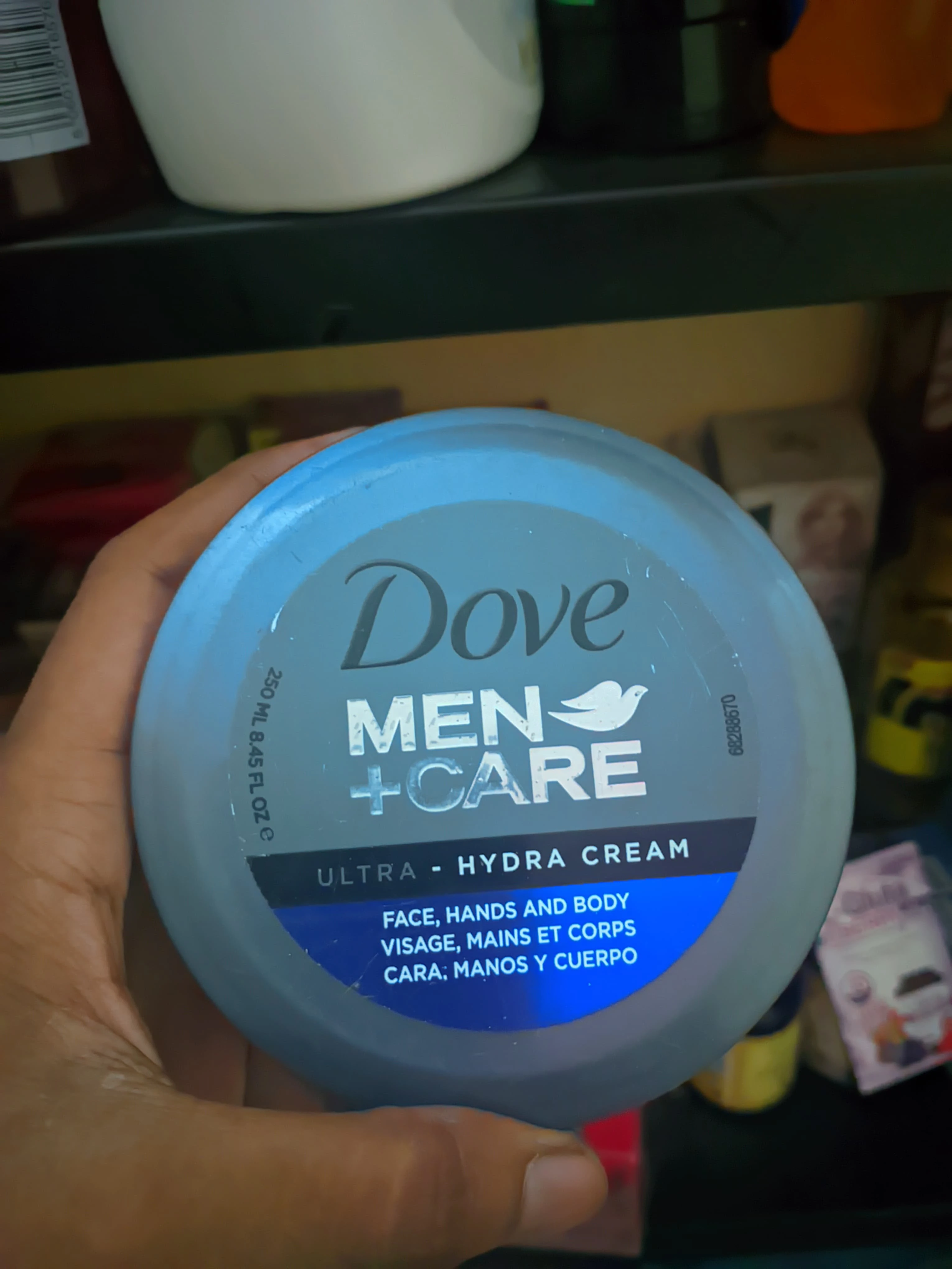 dove men+care - ultra-hydra cream 250ml