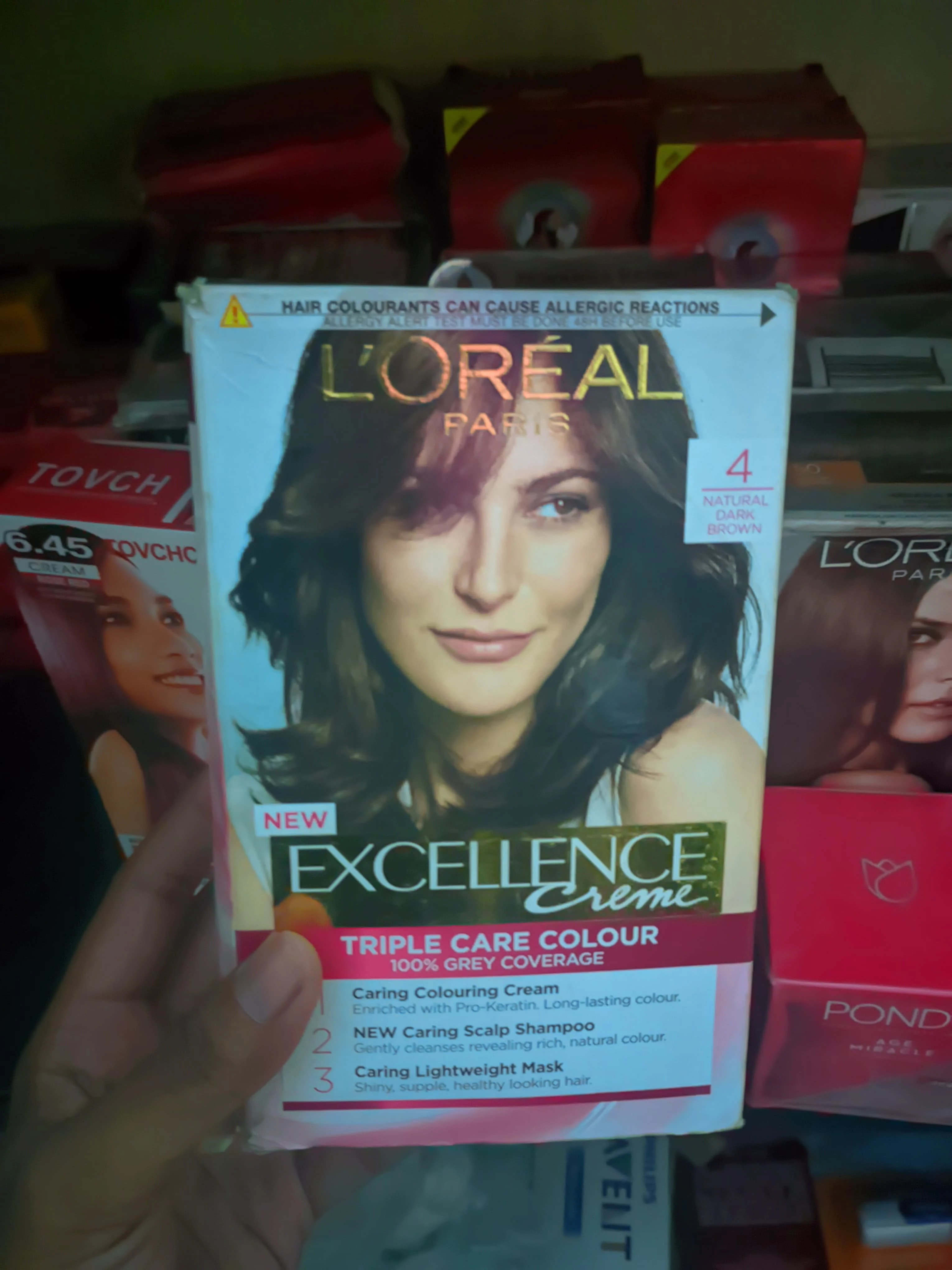 L'Oreal Paris Excellence 4 Natural Brown Hair Color