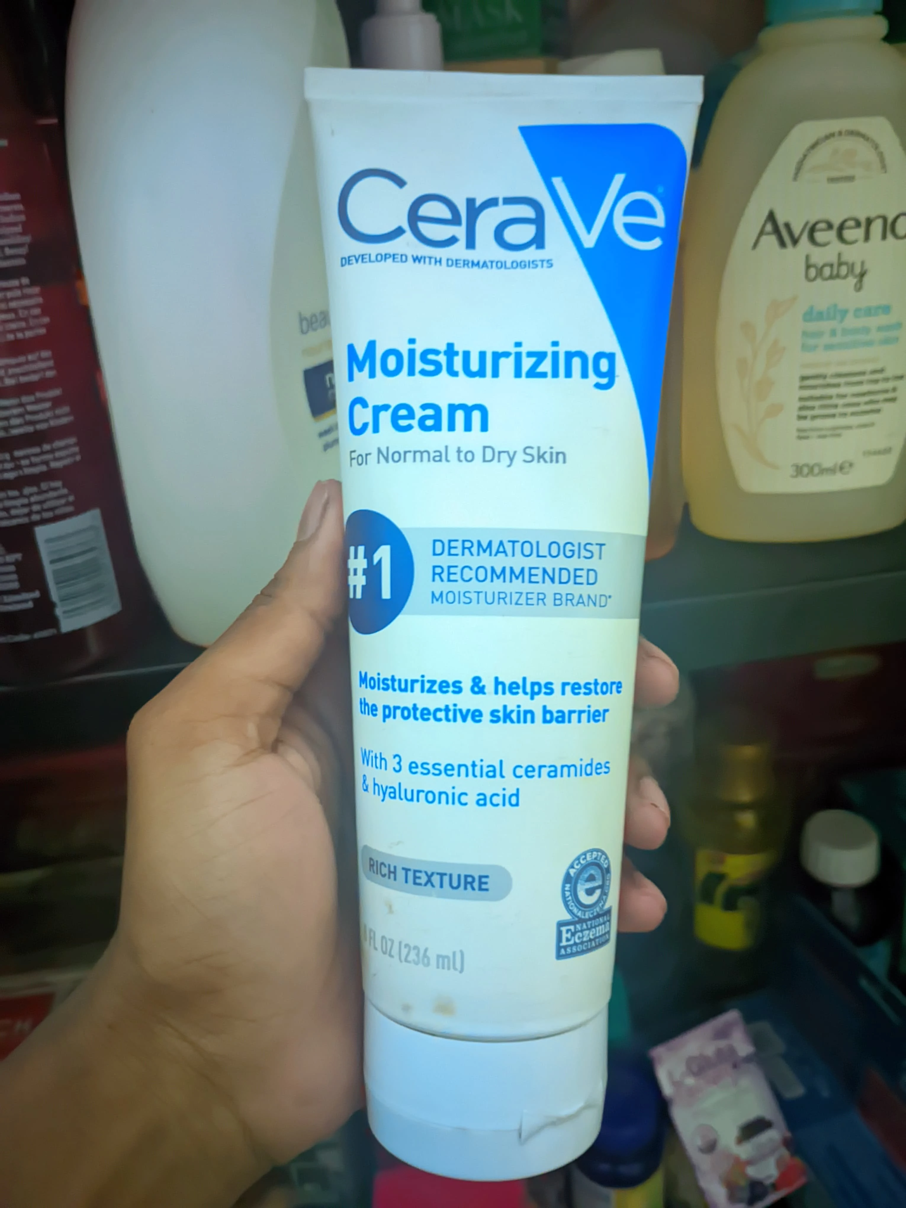 CeraVe Moisturizing Cream For Normal To Dry Skin 236ml