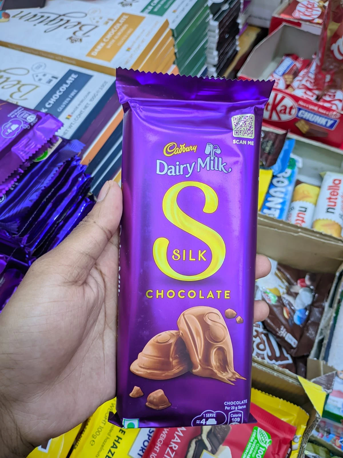 Cadbury Dairy Milk Silk Chocolate 150g – Smooth and Creamy Milk Chocolate