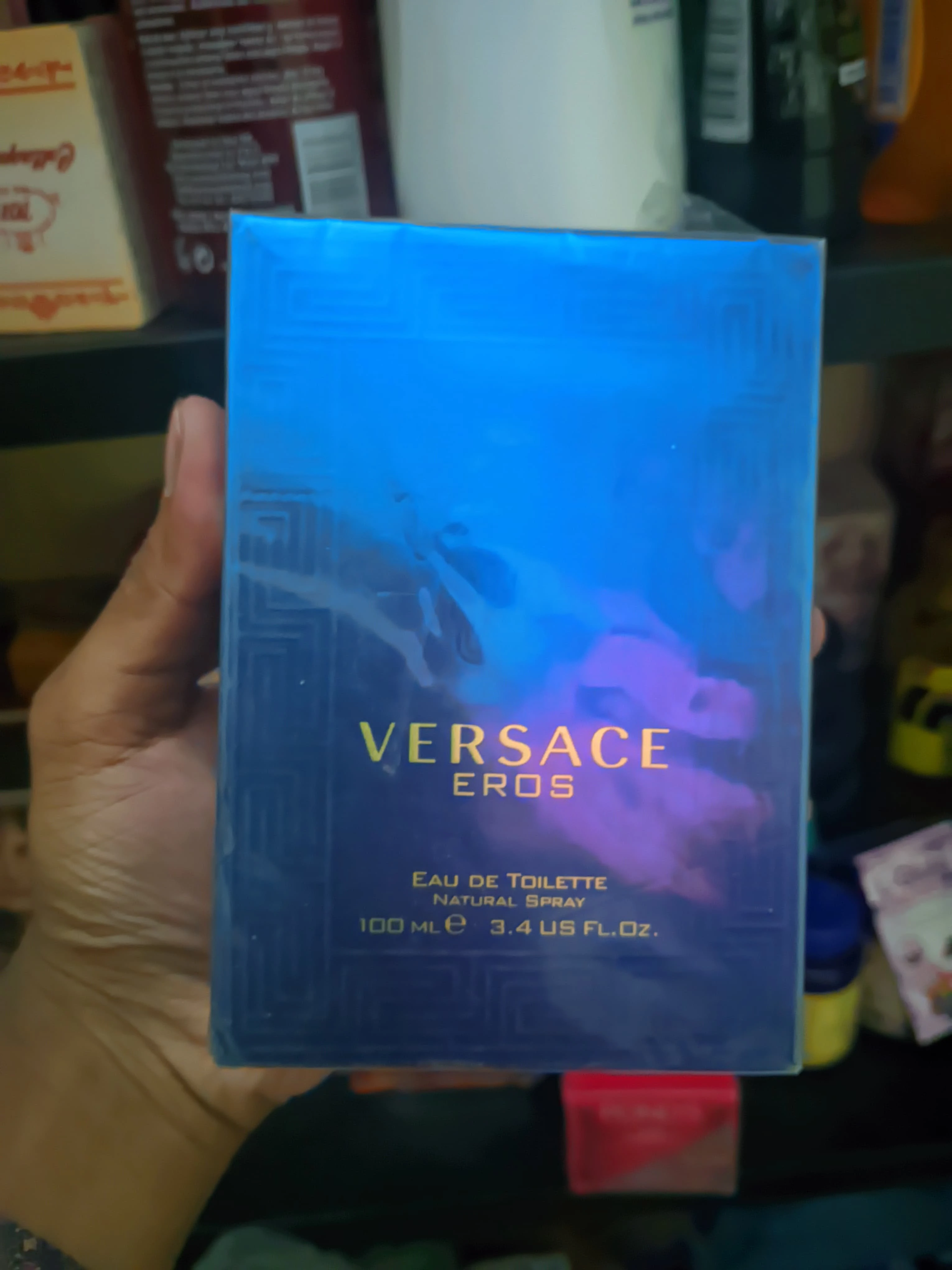 Versace Eros Eau De Toilette Spray 100ml