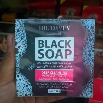 Dr Davey Black Soap - 100g