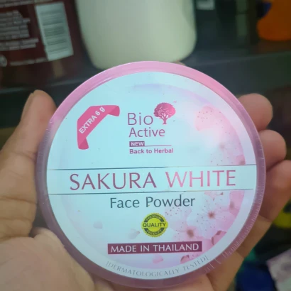 bio active sakura white face powder