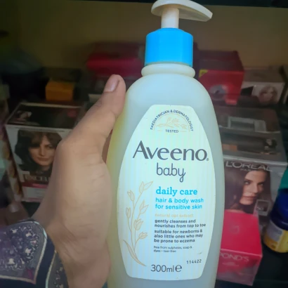 aveeno baby daily care hair & body wash 300ml