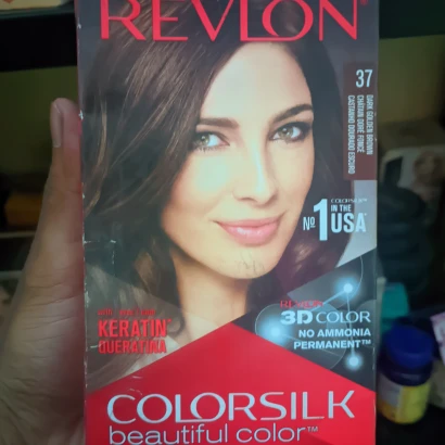 Revlon Colorsilk Beautiful Hair Color - 37 Dark Golden Brown