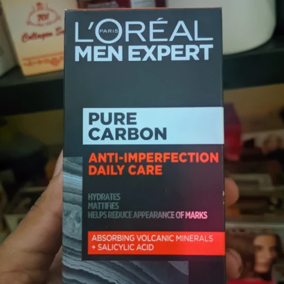 l'oreal men expert pure carbon anti imperfection daily care moisturiser