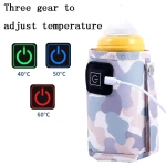 USB Portable Milk Water Warm Bags Travel Stroller Insulated Bag Baby Nursing Bottle Heater Safe Kids Supplies For Outdoor Winter